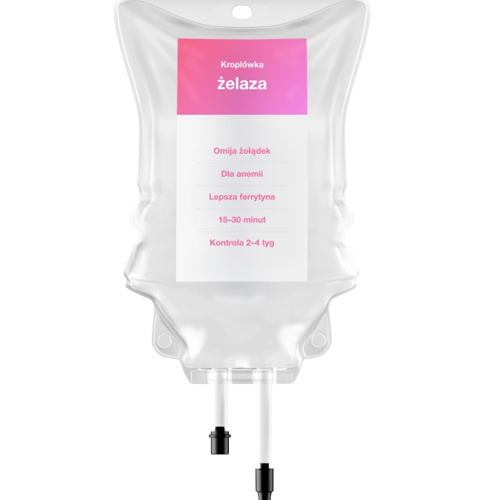 Dożylne wlewy żelaza